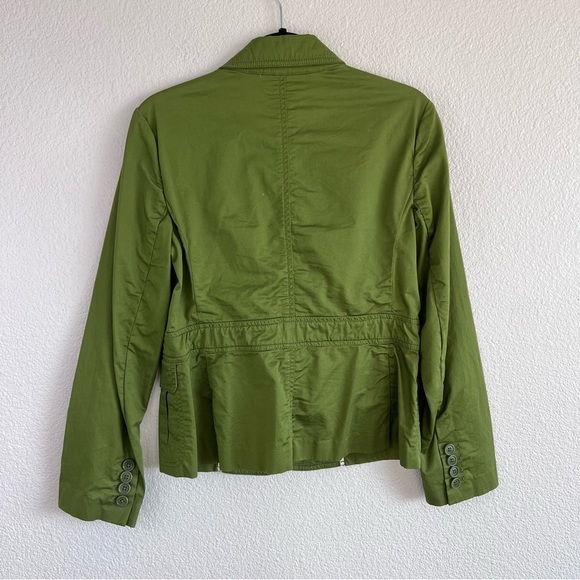 Talbots Women’s Green Twill Blazer Jacket - Picture 6 of 9